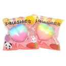 IKUURANI Rainbow Peach Squishy 10.5*9CM Licensed Slow Rising With Packaging Collection Gift Soft Toy