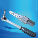 Drillpro 10-21mm Pumping Valve Removal Ratchet Wrench Water Drawing Valve Disassembly Wrench for Radiator Valve