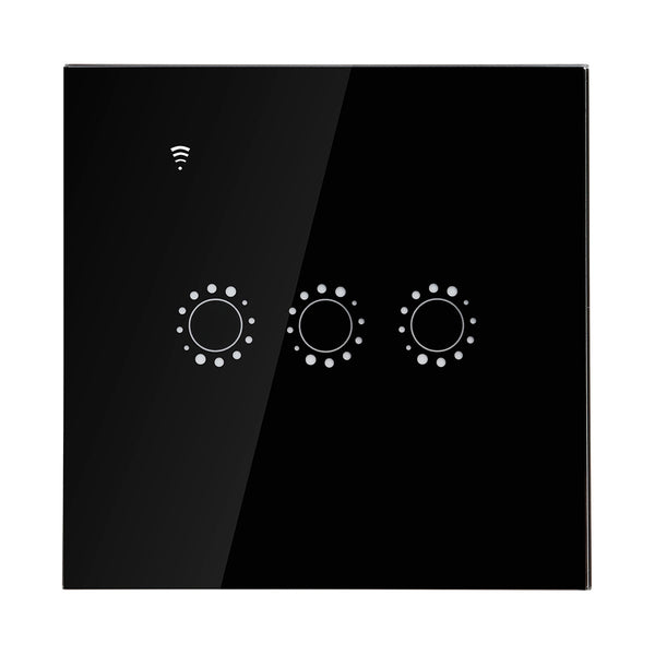250V 10A 1/2/3 Gang Smart WiFi Touch Light Switch RF APP Remote Control Socket