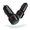BlitzWolf BW-SD5 18W Dual-Port USB 3.0 Mini Car Charger for iPhone 11 Pro XS Xiaomi Mi8 Pocophone F1
