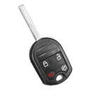 4 Buttons Remote Key Fob with 4D63-6F 80 bit Chip 315MHz For Ford  F-150 F-250 F350
