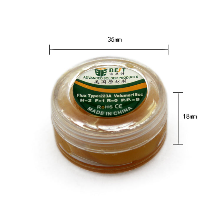 BEST BST-223A Strong Adhesive Soldering Paste Solder Flux Paste Cream For PCB BGA PGA SMD