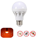 E27 7W Orange 530-590NM Bug Mosquito Repelling LED Lamp Bulb AC220V