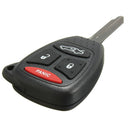 Car Uncut Keyless Remote Key Shell Case Replacement for Chrysler Dodge Jeep