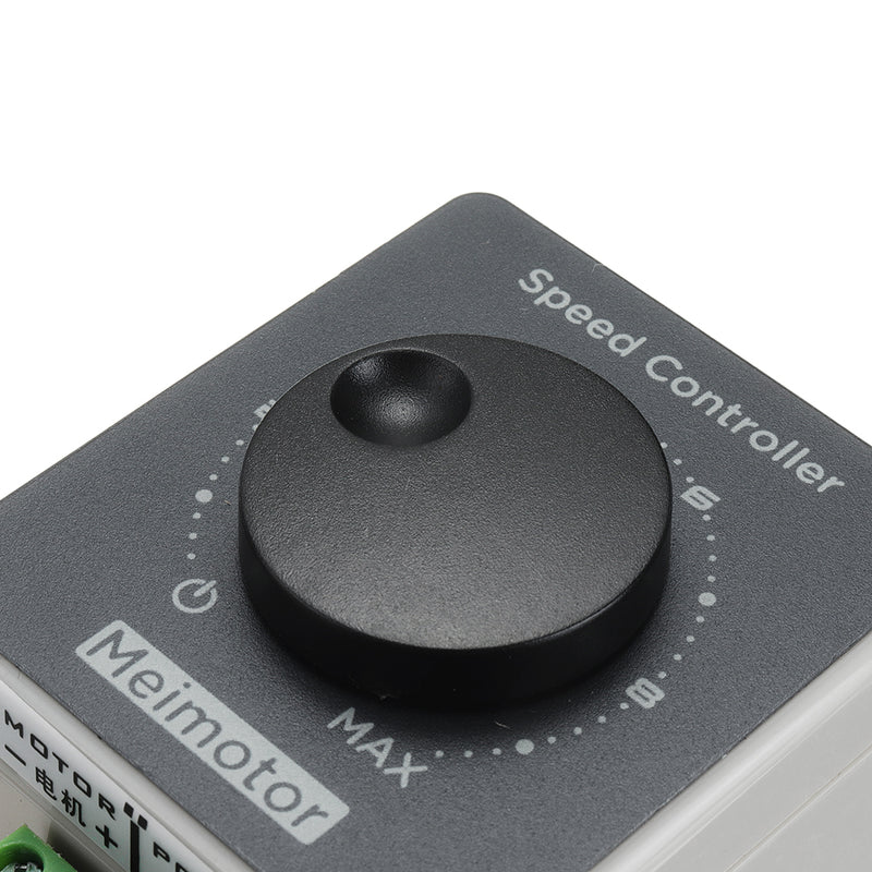 DC 12V 24V 36V 48V PWM DC Motor Speed Controller Meimotor High Power 10A With Housing