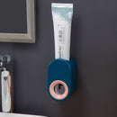 Automatic Toothpaste Extrusion Dispenser Squeezer Wall Mounted Rack Stand Holder