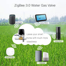 MoesHouse Zig Bee 3.0 Smart Gas Water Val ve Controller App Remote Control Echo Plus Voice Controller Switch Work with Alexa Google Home