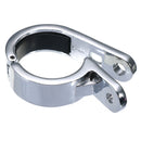 32mm/1.25inches Motorcycle Handlebar Mounts Clamp Clock Universal Silver