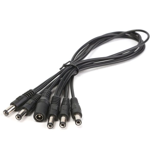 5Way 9V Guitar Effects Pedal Daisy Chain Power Supply Adapter Splitter Cable