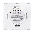 Aodu Tuya Smart Life EU 433Mhz 3 Gang Smart WIFI Light Switch Interruptor Touch Wall Power Switch App Remote Control Intellegent Switch Work With Alexa Google Home