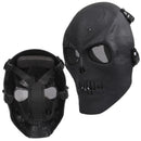 Outdooors CS Protection Mask Full Face Guard War Game Airsoft Paintball Skull Masque