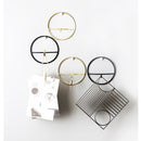 Wall Hooks Wrought Iron Geometric Hanger Hook Wall Hanging Bedroom Clothes Jewelry Home Decoration