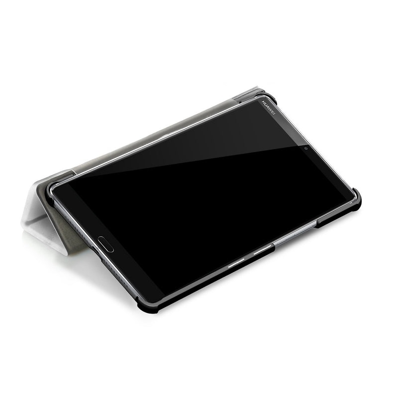 Tri Fold Colourful Case Cover For Huawei Mediapad M5 Tablet