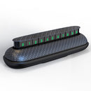 Car Temporary Hidden Type Moving License Plate Luminous Stop Sign Frame