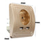 Excellway 1.5A/2A Dual USB Ports Wall Charger Power Adapter Socket Outlet Panel EU Plug Mount