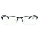 KCASA Progressive Multi-focus Reading Glasses Multifocal Metal Glass 9609
