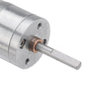 Machifit 25GA370 DC 12V Micro Gear Reduction Motor 25mm Extended Shaft Gear Motor
