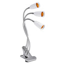 E27 30CM Three Heads Bulb Adapter Lampholder Clip With Switch for Grow Plant Light Bulb