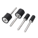 Drillpro 104pcs Sandpaper Sanding Drum with 3mm Shank Mandrel Grinding Head Polisher Abrasive Tool