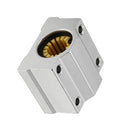 Machifit 4pcs SC12UU 12mm Solid Polymer Linear Bearing Slide Bushing For CNC