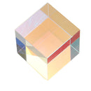 25x25mm Color Combination Optical Cross Splitter Prism Square Cube Teaching Tool
