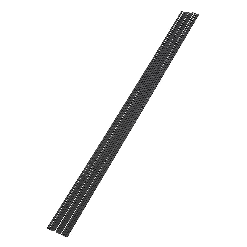 10Pcs/Set 400mm Square Carbon Fiber Rods Strips Carbon Fiber Square Bars Matt Surface for RC Airplane DIY Tool