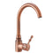 TAPCET Red Copper Antique Kitchen Basin Sink Faucet Hot&Cold Water Mixer Tap