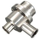 Universal 25MM Turbo Diverter Recirculating Diesel Dump Blow Off Valve Chrome