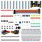 Electronics Component Basic Starter Kits with 400 Tie-points Breadboard Cable Resistor Capacitor LED Potentiometer