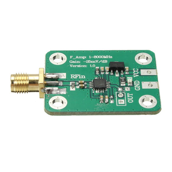 1-8000MHz AD8318 RF Logarithmic Detector 70dB RSSI Measurement Power Meter