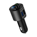 iMars BT56 Multifunction Wireless Car FM Transmitter Dual USB QC3.0 Quick Car Charger