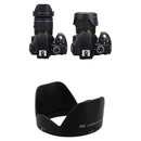 HB-N106 Hood AF-P 18-55mm Lens for Nikon D3300 D5300 D3400 D5600 D3500 SLR Camera
