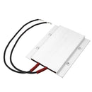 AC220V 120W 120 Degrees 77x62x6mm Insulated Ceramic PTC Heating Plate Liquid Aluminum Shell Element Heater