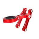 BIKIGHT Aluminum Double Water Bottle Holder Adjustable Bike Cup Holder Bracket Camping Cycling