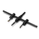 40-120/200/300mm Adjustable Circle Hole Cutter Wood Drywall Drill Bit Saw Round Cutting Blade