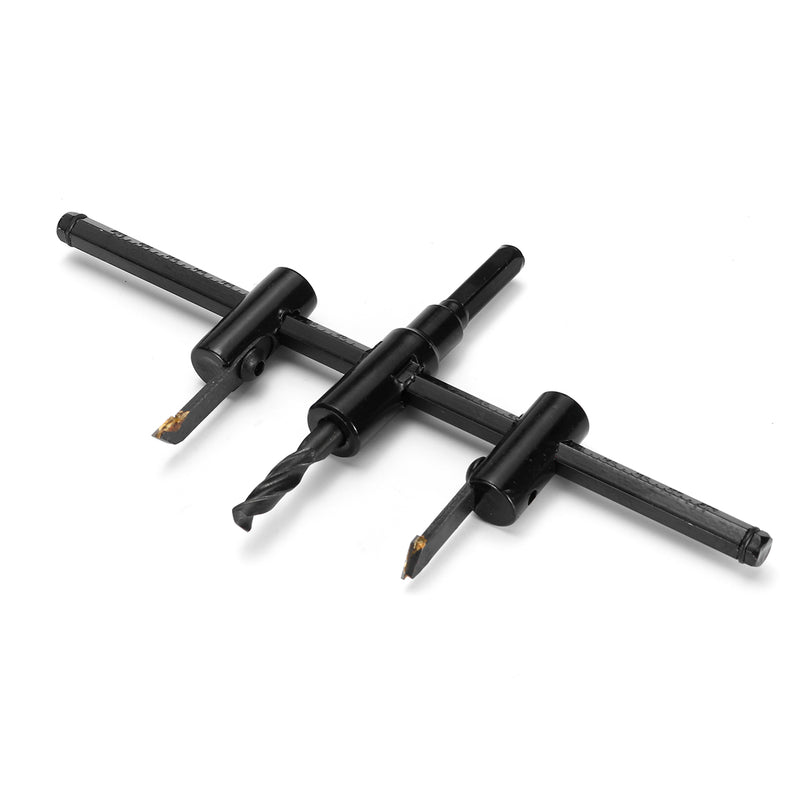 40-120/200/300mm Adjustable Circle Hole Cutter Wood Drywall Drill Bit Saw Round Cutting Blade