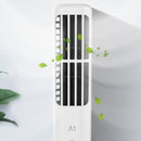 Loskii Mini Handheld Leafless Fan USB Charging Portable Students Outdoor Pocket Fan