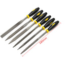 6pcs Mini Files Metal Filing Rasp Needle File Wood Tools Hand Woodworking Tool Set