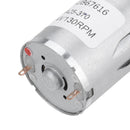 Machifit 25GA370 DC 24V Micro Gear Reduction Motor 25mm Extended Shaft Gear Motor