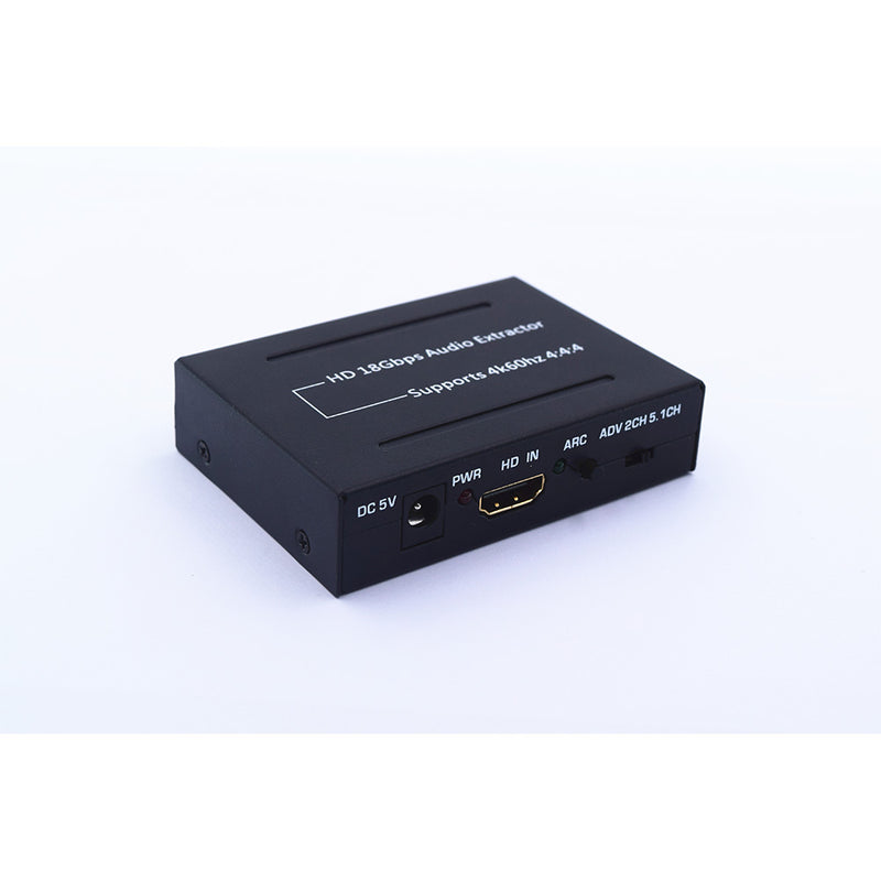 Newkeng NK-A20 HDMI HD Audio Extractor Audio Converter 4K*2K 2.0 Version SPDIF L/R