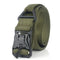 ENNIU DS3 125CM Zinc Alloy Heavy Duty Tactical Belt Outdoor Nylon Leisure Waist Belts