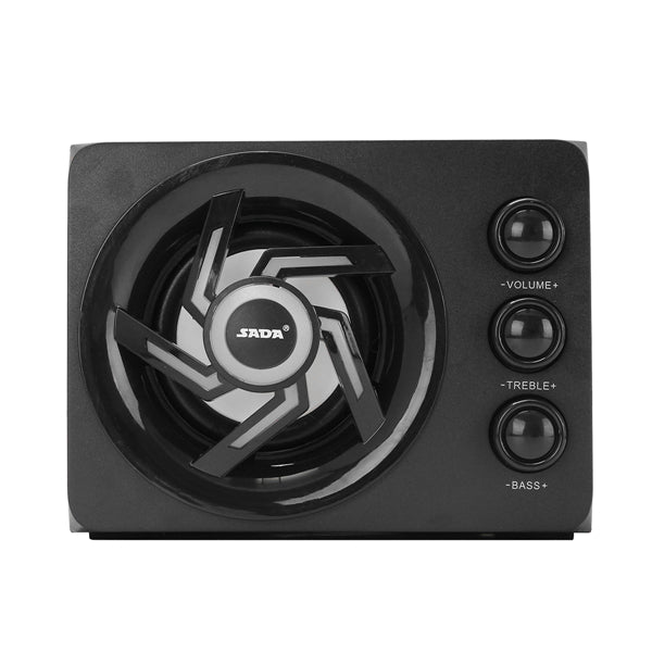 SADA USB Stereo Speaker Knob Control for Computer Laptop Tablet