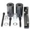 Carbon No Cut Frame Slider Protector For Suzuki GSXR 600 750 2006-2008