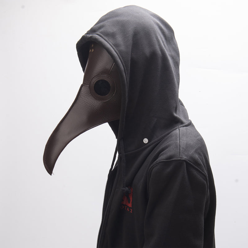 Halloween Plague Doctor Bird Steampunk Mask Long Nose Beak Cosplay Costume Props