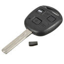 Car 3 Button Uncut Ignition Key Keyless Entry Remote Fob 4C Chip for Lexus GS300