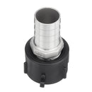 S60x6 IBC Tank Coarse Thread Drain Adapter to 38/45/50/60mm Stainless Steel Hose Outlet Connector Replacement Valve Fitting Parts for Home Garden