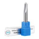 Drillpro 3-12mm 4 Flutes 90 Degree Chamfering Mill for Aluminum Tungsten Steel Milling Cutter