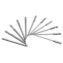 Broppe 11pcs T6-T40 100mm Magnetic Torx Screwdriver Bits 1/4 Inch Hex Shank