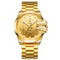 TEVISE T814 Luminous Display Business Style Men Watch Full Steel Automatic Mechanical Watch