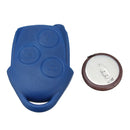 3 Buttons Remote Key Case Shell With VL2330 Battery For Ford Transit MK7
